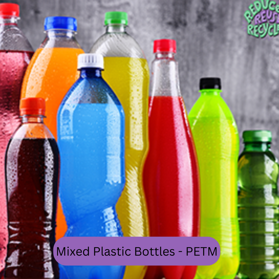 Mixed Plstic Bottles PETM